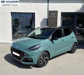 13200 : HYUNDAI Arles - Lexa Automobile - HYUNDAI i10 N Line - i10 III - Vert - Boîte manuelle - Essence sans plomb