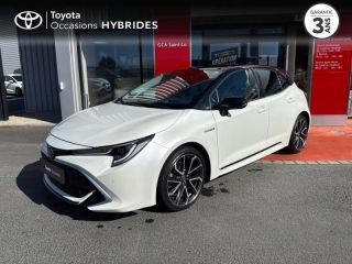50000 : Hyundai Saint-Lô - GCA - TOYOTA Corolla - Corolla - Bi ton blanc nacre   noir - Traction - Hybride : Essence/Electrique