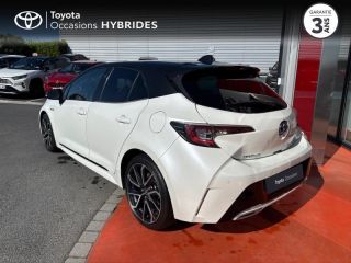 50000 : Hyundai Saint-Lô - GCA - TOYOTA Corolla - Corolla - Bi ton blanc nacre   noir - Traction - Hybride : Essence/Electrique