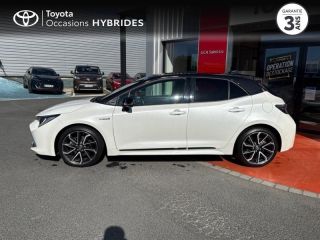 50000 : Hyundai Saint-Lô - GCA - TOYOTA Corolla - Corolla - Bi ton blanc nacre   noir - Traction - Hybride : Essence/Electrique
