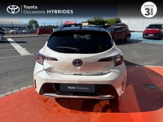 50000 : Hyundai Saint-Lô - GCA - TOYOTA Corolla - Corolla - Bi ton blanc nacre   noir - Traction - Hybride : Essence/Electrique
