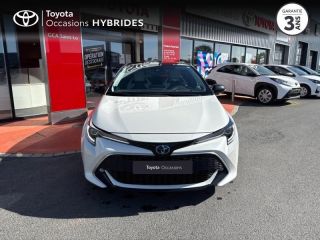 50000 : Hyundai Saint-Lô - GCA - TOYOTA Corolla - Corolla - Bi ton blanc nacre   noir - Traction - Hybride : Essence/Electrique
