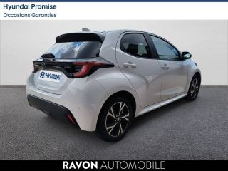 42100 : Hyundai Saint-Etienne - Ravon Automobile - TOYOTA YARIS HYBRIDE Design - YARIS IV - Blanc - Automate à fonct. Continu - Essence / Courant électrique