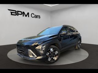 75013 : Hyundai Paris 13 - BPM Cars - HYUNDAI Kona - Kona - Abyss Black perlé métallisé - Traction - Hybride : Essence/Electrique
