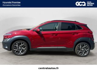 38200 : Hyundai Vienne - Groupe Central Autos - HYUNDAI KONA HYBRID Executive - KONA - Rouge - Automate sequentiel - Essence / Courant électrique