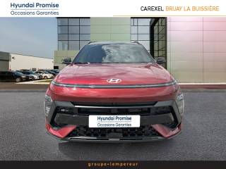 62700 : Hyundai Bruay-La-Buissière - Groupe Lempereur - HYUNDAI Kona - Kona - Ultimate Red métallisé/Toit/rétros Black - Traction - Hybride : Essence/Electrique