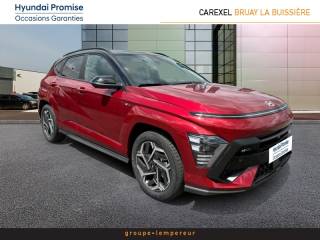 62700 : Hyundai Bruay-La-Buissière - Groupe Lempereur - HYUNDAI Kona - Kona - Ultimate Red métallisé/Toit/rétros Black - Traction - Hybride : Essence/Electrique