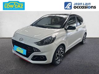 73200 : Hyundai Albertville - Jean Lain Mobilités - HYUNDAI i10 N Line - i10 III - Blanc - Boîte manuelle - Essence sans plomb