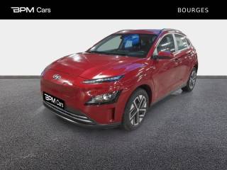 18230 : Hyundai Bourges - ELLIPSE Automobiles - HYUNDAI Kona - Kona - Sunset Red Métal - Traction - Electrique