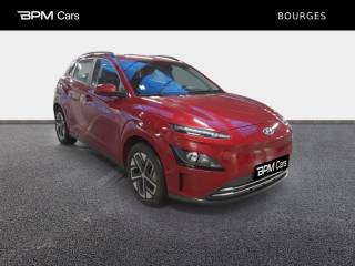 18230 : Hyundai Bourges - ELLIPSE Automobiles - HYUNDAI Kona - Kona - Sunset Red Métal - Traction - Electrique