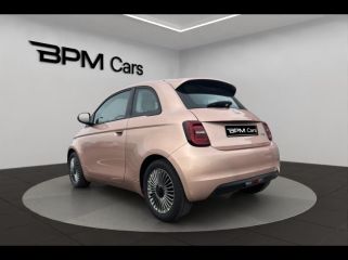 75013 : Hyundai Paris 13 - BPM Cars - FIAT 500 - 500 - Rose Gold métal - Traction - Electrique