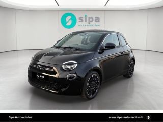 33140 : Hyundai Bordeaux Sud Villenave d'Ornon - Sipa Automobiles - FIAT 500e BERLINE MY22 SERIE 1 STEP 2 Icône Plus - 500 III ELECTRIQUE - Noir - Automate à fonct. Continu - Courant électrique