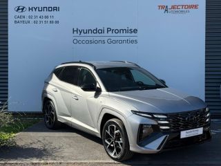 14100 : Hyundai Lisieux - Trajectoire Automobiles - HYUNDAI Tucson - Tucson - Shimmering Silver/Toit/rétros Black - Traction - Hybride : Essence/Electrique