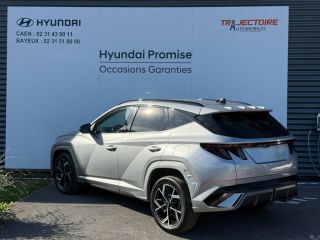 14100 : Hyundai Lisieux - Trajectoire Automobiles - HYUNDAI Tucson - Tucson - Shimmering Silver/Toit/rétros Black - Traction - Hybride : Essence/Electrique