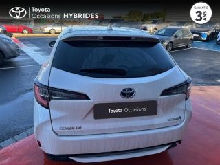 50000 : Hyundai Saint-Lô - GCA - TOYOTA Corolla - Corolla - Blanc Nacré - Traction - Hybride : Essence/Electrique