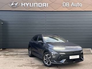 21300 : Hyundai Dijon - Privilège Automobiles - HYUNDAI KONA N Line Executive - KONA (02/2023) - Bleu - Automate sequentiel - Essence / Courant électrique