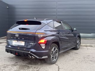 21300 : Hyundai Dijon - Privilège Automobiles - HYUNDAI KONA N Line Executive - KONA (02/2023) - Bleu - Automate sequentiel - Essence / Courant électrique