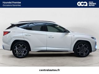 69300 : Hyundai Lyon Nord - Groupe Central Autos - HYUNDAI TUCSON N Line Edition - TUCSON IV - Blanc - Boîte automatique - Essence / Courant électrique