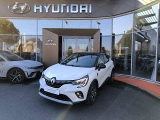 19100 : Hyundai Brive-la-Gaillarde - Garage Pouget - RENAULT Captur - Captur - Blanc Nacre - Traction - Hybride rechargeable : Essence/Electrique