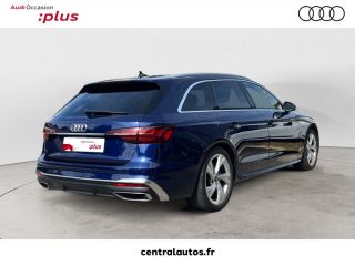 38200 : Hyundai Vienne - Groupe Central Autos - AUDI A4 AVANT S line - A4 III - Bleu - Automate sequentiel - Essence sans plomb