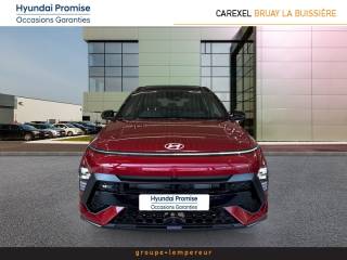 62700 : Hyundai Bruay-La-Buissière - Groupe Lempereur - HYUNDAI Kona - Kona - Ultimate Red métallisé/Toit/rétros Black - Traction - Hybride : Essence/Electrique