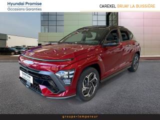 62700 : Hyundai Bruay-La-Buissière - Groupe Lempereur - HYUNDAI Kona - Kona - Ultimate Red métallisé/Toit/rétros Black - Traction - Hybride : Essence/Electrique