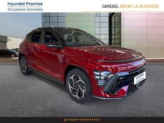 62700 : Hyundai Bruay-La-Buissière - Groupe Lempereur - HYUNDAI Kona - Kona - Ultimate Red métallisé/Toit/rétros Black - Traction - Hybride : Essence/Electrique