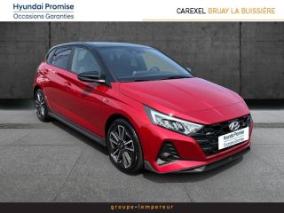 62700 : Hyundai Bruay-La-Buissière - Groupe Lempereur - HYUNDAI i20 - i20 - Dragon Red Métal/Toit/rétro Black - Traction - Essence/Micro-Hybride