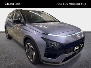 92250 : Hyundai La Garenne-Colombes - BPM Cars - HYUNDAI Bayon - Bayon - Meta Blue Métal/Toit+rétros Black - Traction - Essence