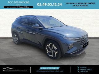 86000 : Hyundai Poitiers - Eco des Nations - HYUNDAI Tucson - Tucson - Bleu - Traction - Hybride : Essence/Electrique