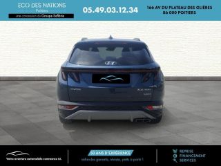 86000 : Hyundai Poitiers - Eco des Nations - HYUNDAI Tucson - Tucson - Bleu - Traction - Hybride : Essence/Electrique