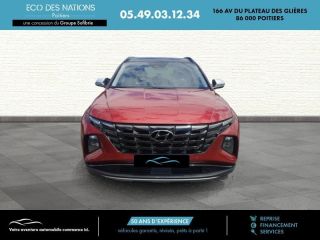 86000 : Hyundai Poitiers - Eco des Nations - HYUNDAI Tucson - Tucson - Rouge - Transmission intégrale - Hybride rechargeable : Essence/Electrique