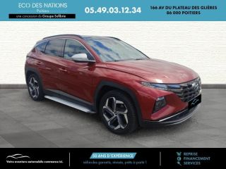 86000 : Hyundai Poitiers - Eco des Nations - HYUNDAI Tucson - Tucson - Rouge - Transmission intégrale - Hybride rechargeable : Essence/Electrique
