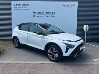 14100 : Hyundai Lisieux - Trajectoire Automobiles - HYUNDAI Bayon - Bayon - Atlas White/Toit/rétros Black - Traction - Essence/Micro-Hybride