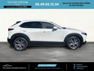 86000 : Hyundai Poitiers - Eco des Nations - MAZDA CX-30 - CX-30 - Snowflake White Pearl Mica - Traction - Essence/Micro-Hybride