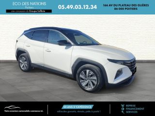 86000 : Hyundai Poitiers - Eco des Nations - HYUNDAI Tucson - Tucson - Blanc - Traction - Hybride : Essence/Electrique