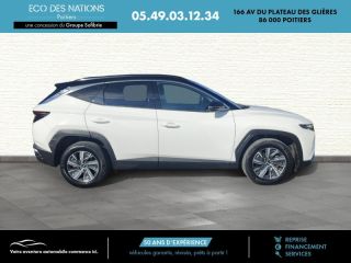 86000 : Hyundai Poitiers - Eco des Nations - HYUNDAI Tucson - Tucson - Blanc - Traction - Hybride : Essence/Electrique