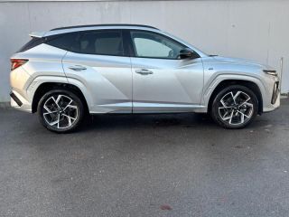 56600 : Hyundai Lorient - Auto Océane - HYUNDAI Tucson - Tucson - Shimmering Silver Métal - Traction - Hybride : Essence/Electrique