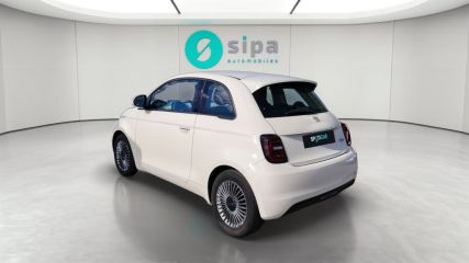33140 : Hyundai Bordeaux Sud Villenave d'Ornon - Sipa Automobiles - FIAT 500e BERLINE MY22 SERIE 1 STEP 2 Icône - 500 III ELECTRIQUE - Blanc - Automate à fonct. Continu - Courant électrique
