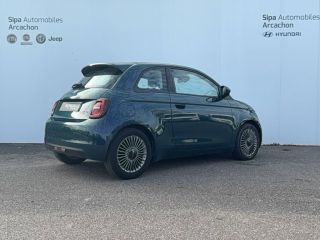 33260 : Hyundai Arcachon - Sipa Automobiles - FIAT 500e BERLINE Icône - 500 III - Ocean Green - Automate à fonct. Continu - Courant électrique