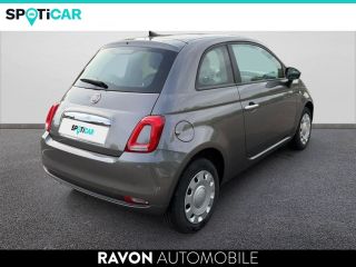 42100 : Hyundai Saint-Etienne - Ravon Automobile - FIAT 500  - 500 II - Gris - Boîte manuelle - Essence sans plomb
