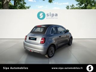 31200 : Hyundai TOULOUSE NORD - AUTO NORD - FIAT 500e CABRIOLET Nouvelle 500 - 500 III ELECTRIQUE - Mineral Grey - Automate à fonct. Continu - Courant électrique
