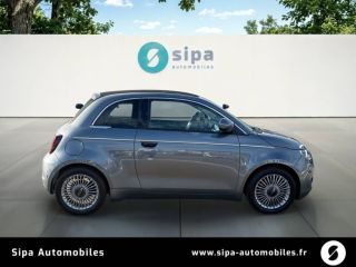 31200 : Hyundai TOULOUSE NORD - AUTO NORD - FIAT 500e CABRIOLET Nouvelle 500 - 500 III ELECTRIQUE - Mineral Grey - Automate à fonct. Continu - Courant électrique