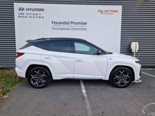 14100 : Hyundai Lisieux - Trajectoire Automobiles - HYUNDAI Tucson - Tucson - SA ATLAS WHITE / PHAMTOM BLACK - Traction - Hybride : Essence/Electrique