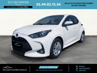 86000 : Hyundai Poitiers - Eco des Nations - MAZDA Mazda 2 Hybrid - Mazda 2 Hybrid - Blanc - Traction - Hybride : Essence/Electrique