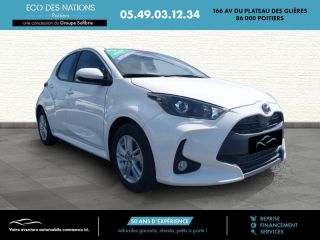 86000 : Hyundai Poitiers - Eco des Nations - MAZDA Mazda 2 Hybrid - Mazda 2 Hybrid - Blanc - Traction - Hybride : Essence/Electrique