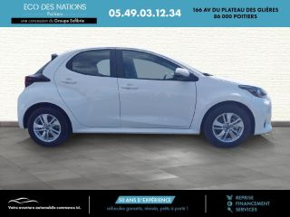 86000 : Hyundai Poitiers - Eco des Nations - MAZDA Mazda 2 Hybrid - Mazda 2 Hybrid - Blanc - Traction - Hybride : Essence/Electrique