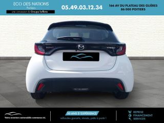 86000 : Hyundai Poitiers - Eco des Nations - MAZDA Mazda 2 Hybrid - Mazda 2 Hybrid - Blanc - Traction - Hybride : Essence/Electrique