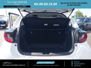 86000 : Hyundai Poitiers - Eco des Nations - MAZDA Mazda 2 Hybrid - Mazda 2 Hybrid - Blanc - Traction - Hybride : Essence/Electrique