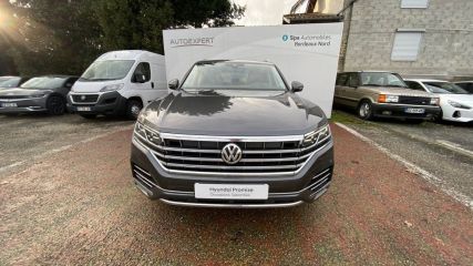 33110 : Hyundai Bordeaux Nord Le Bouscat - Sipa Automobiles - VOLKSWAGEN TOUAREG Carat Exclusive - TOUAREG III - GRIS CLAIR - Boîte automatique - Diesel